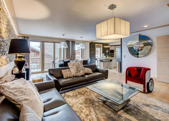 Appartement Royal A Courchevel Avec Sauna Prive